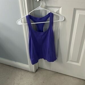 Dark purple lululemon tank top